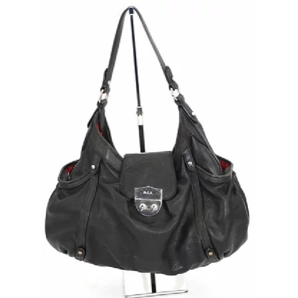 Ralph Lauren Bags Black Leather Shoulder Bag Poshmark